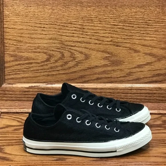 Converse CTAS‎ Ox 70 Black Black Egret Shoes - Picture 2 of 8
